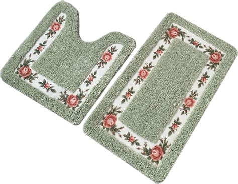 amazon bath rug set chanel|Amazon.com: Bath Rug Set.